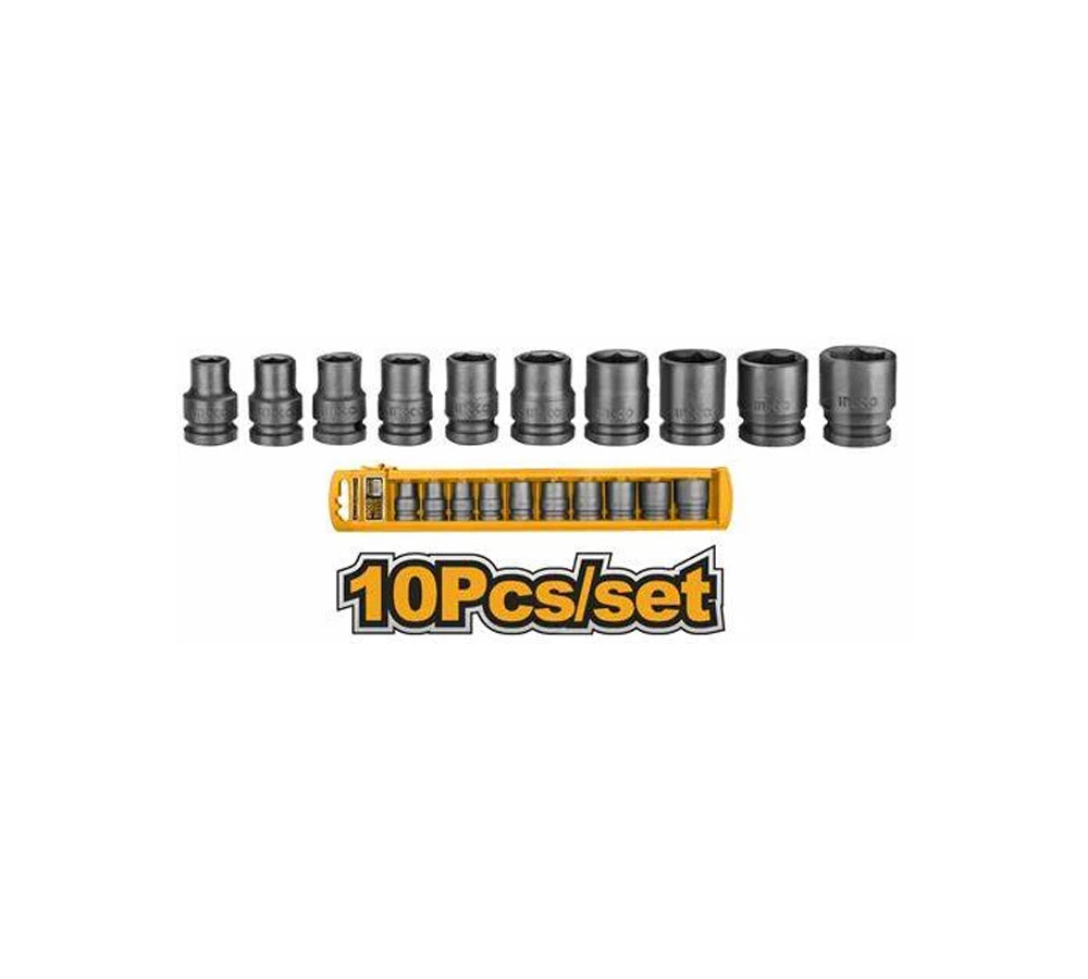 10 pièces Jeu de douilles Impact HKISSD12101