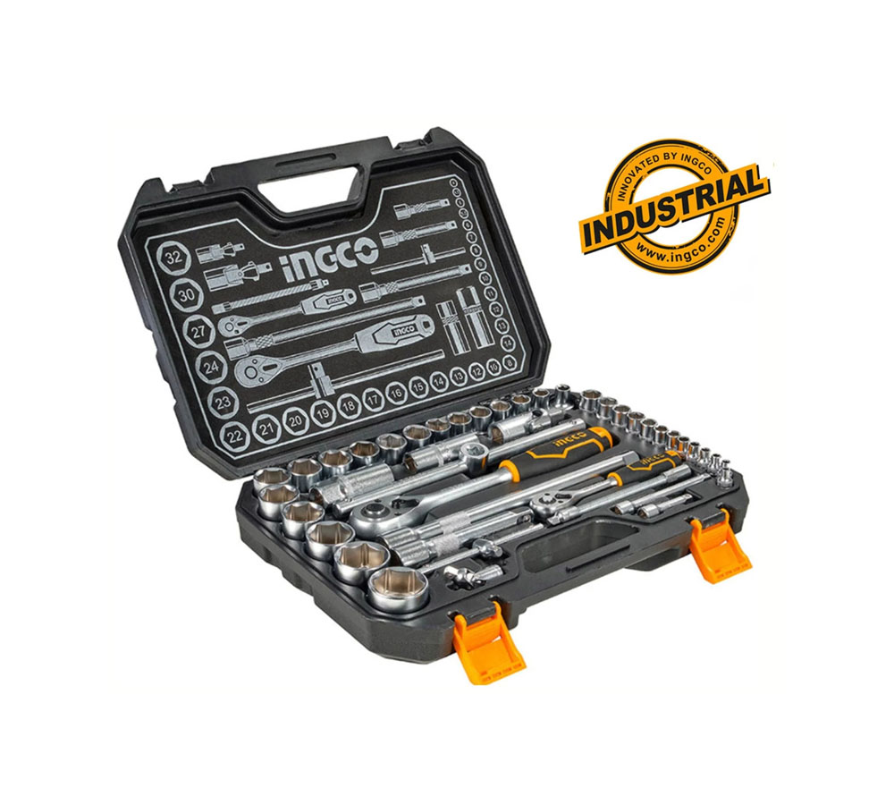 Set de douilles 1/4 et 1/2 44pièces