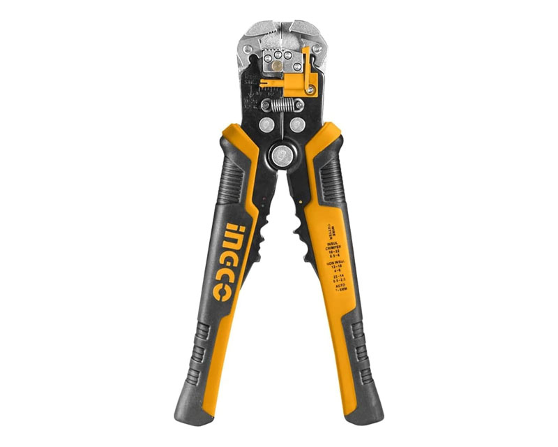 Anjco Automatic 3 in 1 Multi-Function Wire Lower Pliers for Stripping Cutting and Bending 